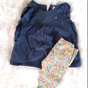 Baby girl carters outfit